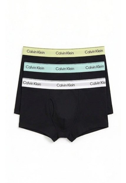 Pack Negro De 3 Boxers Trunk - Modern Cotton Stretch Calvin Klein