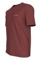 Camiseta Roja Con Micro Logo Calvin Klein de Calvin Klein