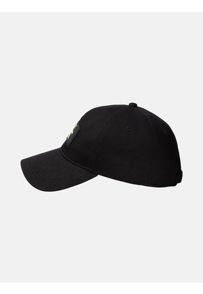 Gorra Negra De Algodón Con Parche Calvin Klein