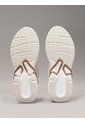 Tenis Beige De Cuero Sintético Calvin Klein de Calvin Klein