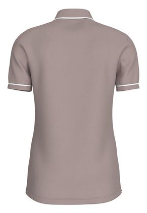 Polo Rosado Slim Con Ribete En Contraste Calvin Klein