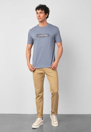 Camiseta Calvin Klein Gris