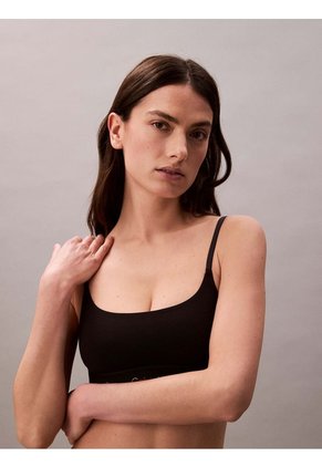 Corpiño Negro - Icon Cotton Modal Pride Calvin Klein