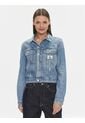 Chaqueta Azul Denim Cropped Calvin Klein de Calvin Klein