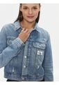 Chaqueta Azul Denim Cropped Calvin Klein de Calvin Klein