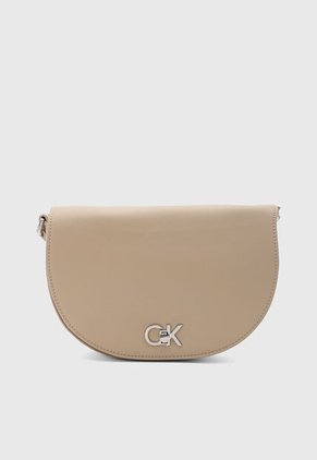 Bolso Manos Libres Calvin Klein Beige