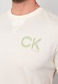 Camiseta Calvin Klein Marfil de Calvin Klein