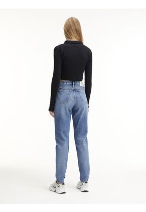 Jeans Azul Mom Calvin Klein