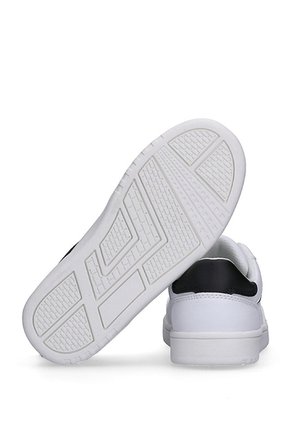 Tenis Blanco Para Niño De Corte Bajo Con Cordones Calvin Klein