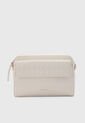 Bolso Manos Libres Calvin Klein Mini Quilt Marfil de Calvin Klein