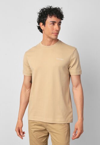Camiseta Calvin Klein Caqui Calvin Klein