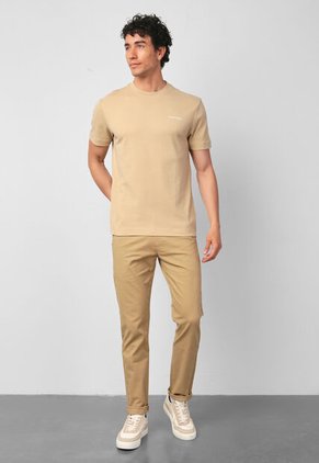 Camiseta Calvin Klein Caqui