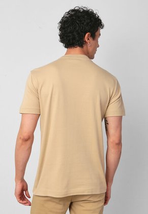 Camiseta Calvin Klein Caqui
