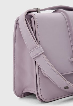 Bolso Manos Libres Calvin Klein Bar Hardware Lila