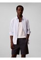 Pantaloneta Negra Chino De Algodón Confort Calvin Klein de Calvin Klein