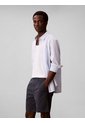 Pantaloneta Negra Chino De Algodón Confort Calvin Klein de Calvin Klein