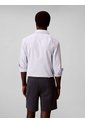 Pantaloneta Negra Chino De Algodón Confort Calvin Klein de Calvin Klein