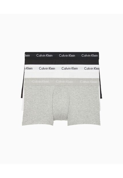3 Pack Boxer Low Rise Trunk En Algodón Para Hombre Calvin Klein