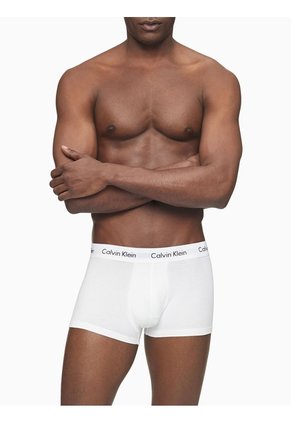 3 Pack Boxer Low Rise Trunk En Algodón Para Hombre Calvin Klein
