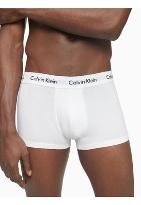3 Pack Boxer Low Rise Trunk En Algodón Para Hombre Calvin Klein