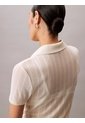 Polo Beige De Punto Pointelle Calvin Klein de Calvin Klein