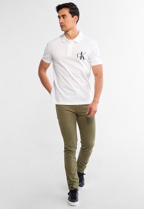 Polo Calvin Klein Blanco