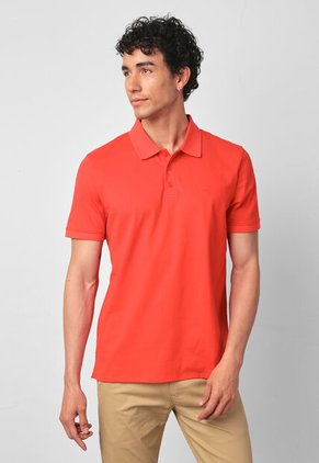 Polo Calvin Klein Rojo
