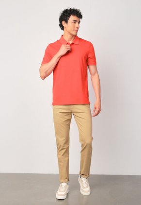 Polo Calvin Klein Rojo