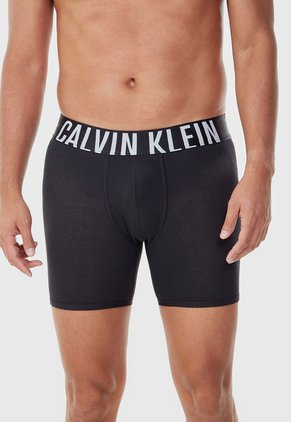 Bóxer x3 Verde-Amarillo Neón-Gris Calvin Klein