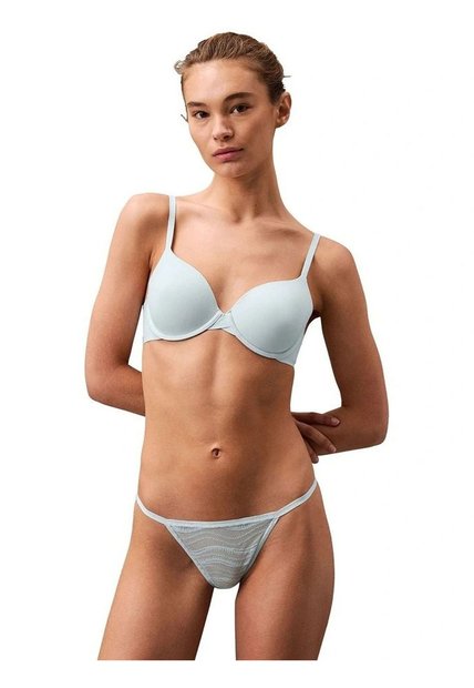 Pantie Verde Tipo Bikini De Tiras Sofisticadas Calvin Klein