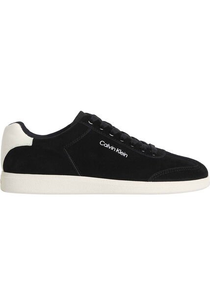 Tenis Multicolor De Corte Bajo Con Textura De Gamuza Calvin Klein
