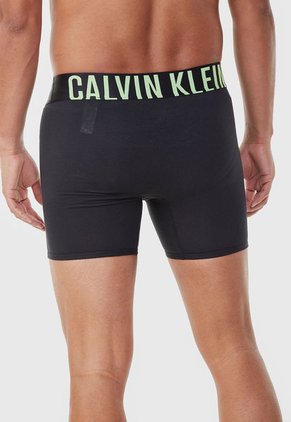 Bóxer x3 Verde-Amarillo Neón-Gris Calvin Klein