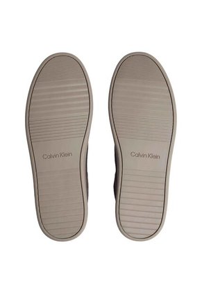 Tenis Café De Corte Bajo Con Textura De Gamuza Calvin Klein