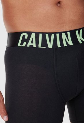 Bóxer x3 Verde-Amarillo Neón-Gris Calvin Klein