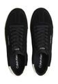 Tenis Multicolor De Corte Bajo Con Textura De Gamuza Calvin Klein de Calvin Klein