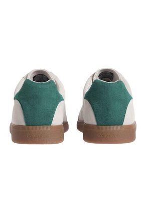 Tenis Beige De Corte Bajo Con Textura De Gamuza Calvin Klein