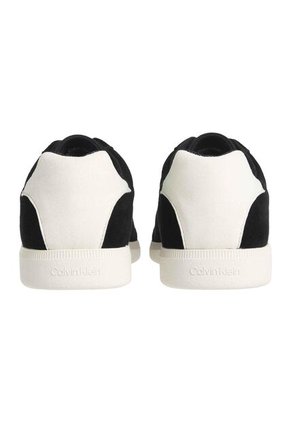 Tenis Multicolor De Corte Bajo Con Textura De Gamuza Calvin Klein