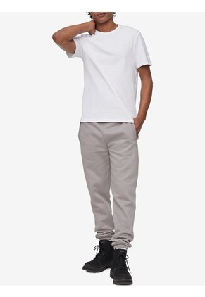 Camiseta Manga Corta Smooth Algodón Solid Blanco Calvin Klein