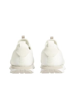 Tenis Blanco Retro Runner De Nailon Tipo Sock Calvin Klein