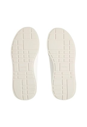 Tenis Blanco Retro Runner De Nailon Tipo Sock Calvin Klein