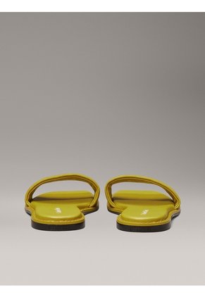Sandalias Verde De Lona Calvin Klein