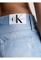 Jeans Mom Azul Para Mujer Calvin Klein de Calvin Klein
