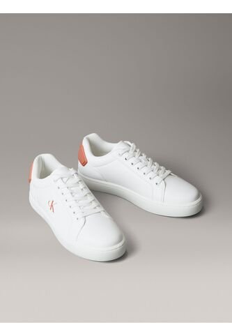 Tenis Blanco Classic Cupsole De Cuero Calvin Klein Calvin Klein