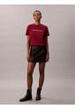 Camiseta Vino Tinto Clásica Con Logo Estampado Calvin Klein de Calvin Klein
