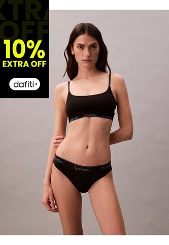 Corpiño Negro - Icon Cotton Modal Pride Calvin Klein Calvin Klein