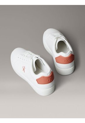 Tenis Blanco Classic Cupsole De Cuero Calvin Klein