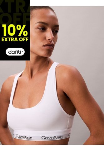 Corpiño Blanco Sin Forro - Icon Cotton Modal Calvin Klein Calvin Klein