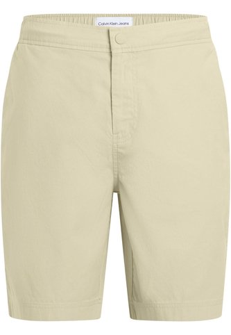 Bermudas Beige Con Textura Lineal Calvin Klein Calvin Klein