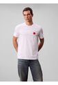 Camiseta Blanca Con Estampado Gráfico Red Box New York City Calvin Klein de Calvin Klein