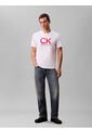Camiseta Blanca Con Estampado Gráfico De Monograma Calvin Klein de Calvin Klein